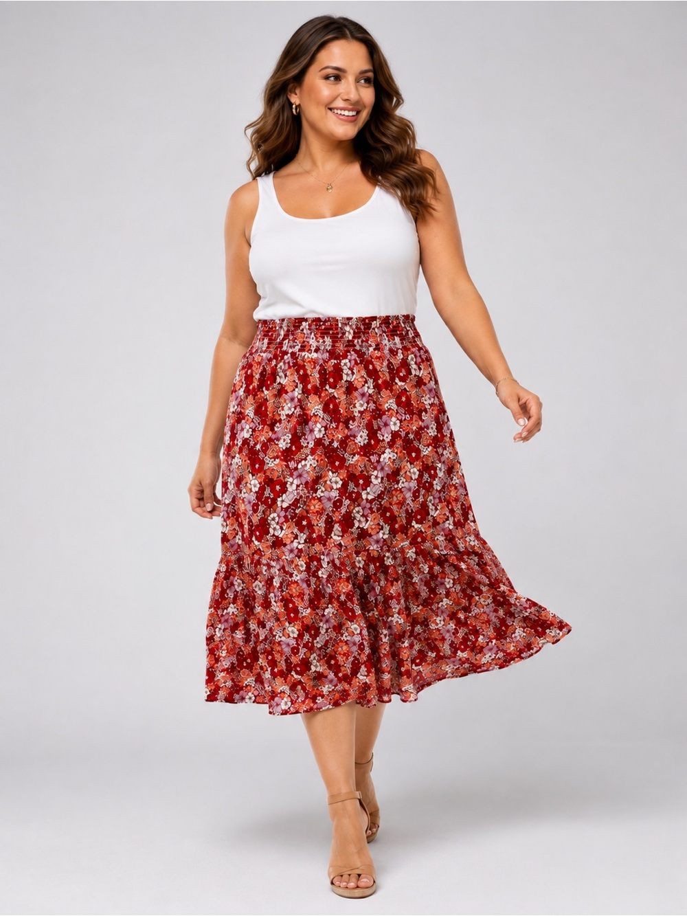 🎉5 for $45🎉 IN studio skirt long size 2X